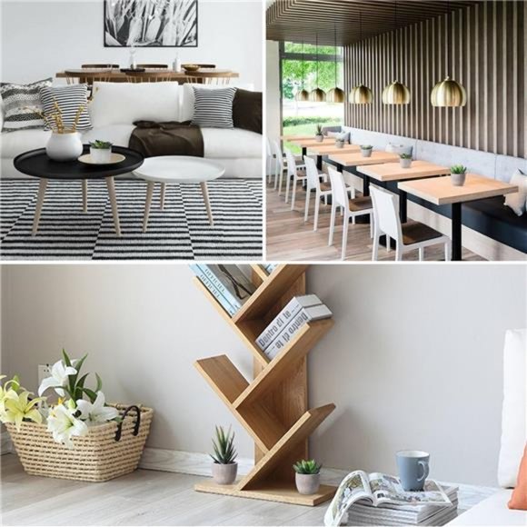 Fake Plants Artificial Succulent Plant Assorted Decorative Faux Succulent Potted - Picture 7 of 7